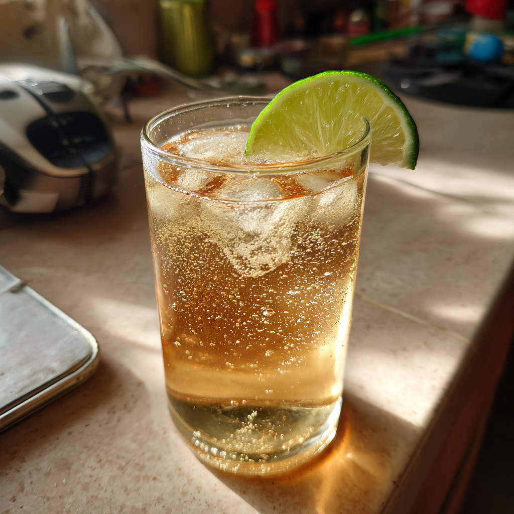 Apple Cider Ginger Fizz