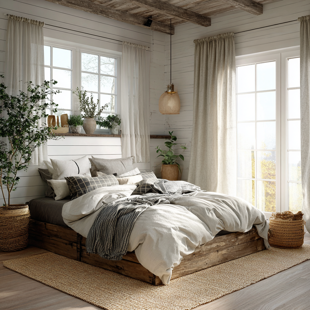 Let Natural light in as much as possible