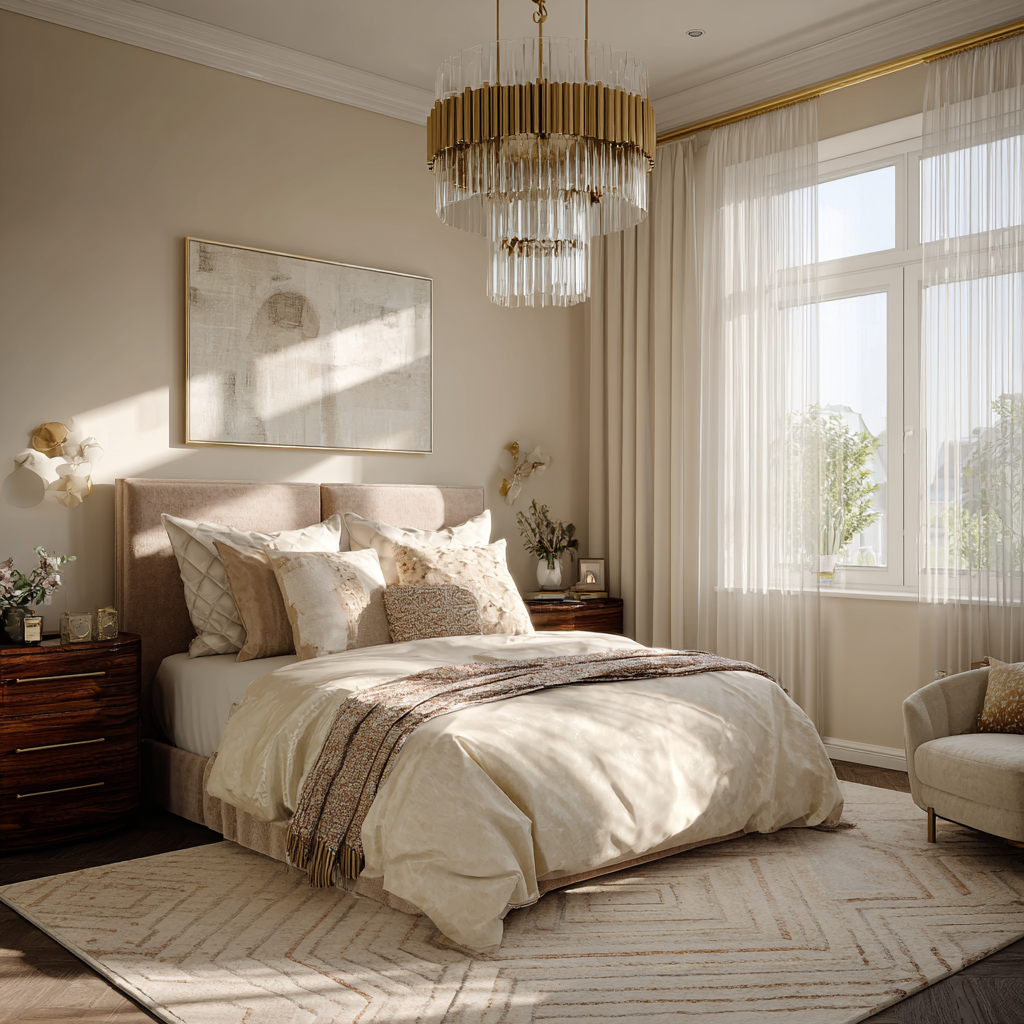 Metallic accents add the glam factor